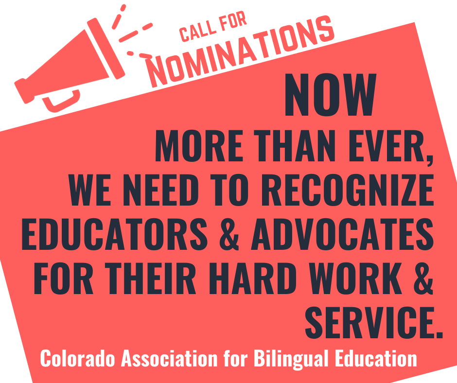 Read more about the article Call for Nominations!