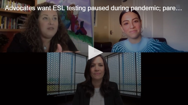 Read more about the article Advocates want ESL testing paused during pandemic; parents can opt out