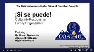 Read more about the article ¡Sí se puede!: Culturally Responsive Family Engagement
