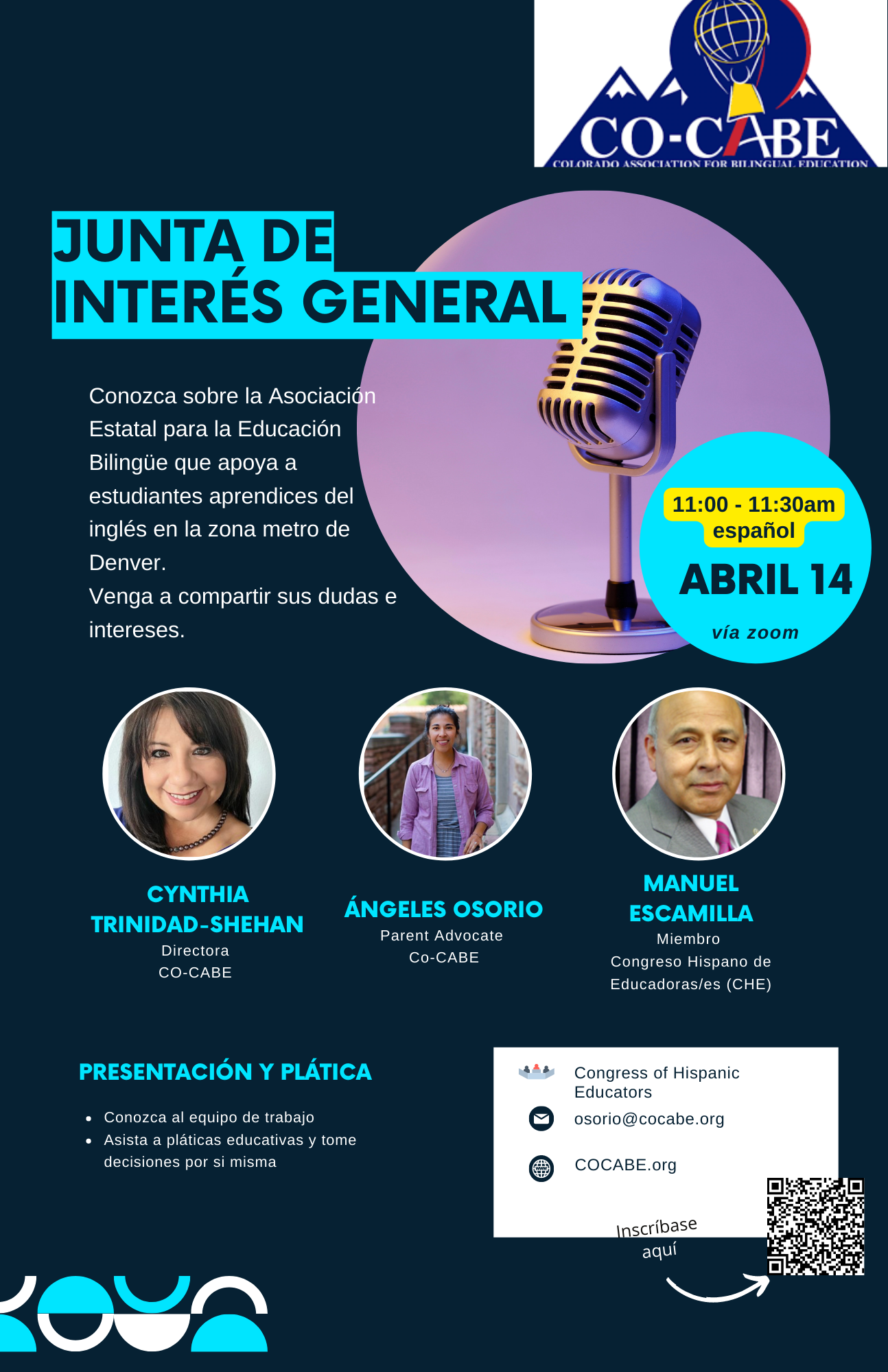 Read more about the article Junta De Interès General/Town Hall Meeting April 14th!
